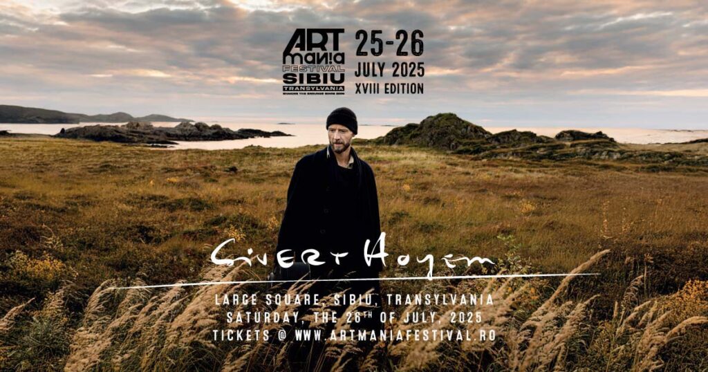 Sivert Høyem va urca pe scena ARTmania în 2025
