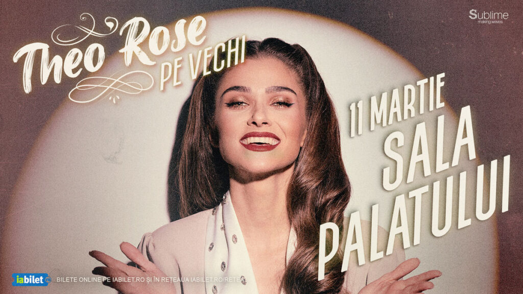 Theo Rose va susține un concert la Sala Palatului cu melodii din Perioada Interbelică