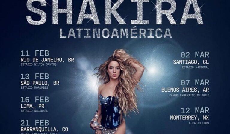 Shakira şi-a anulat concertul de la Lima din cauza unei probleme medicale