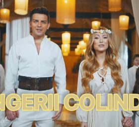 Elena & Grigore Gherman - Îngerii colindă [Versuri]