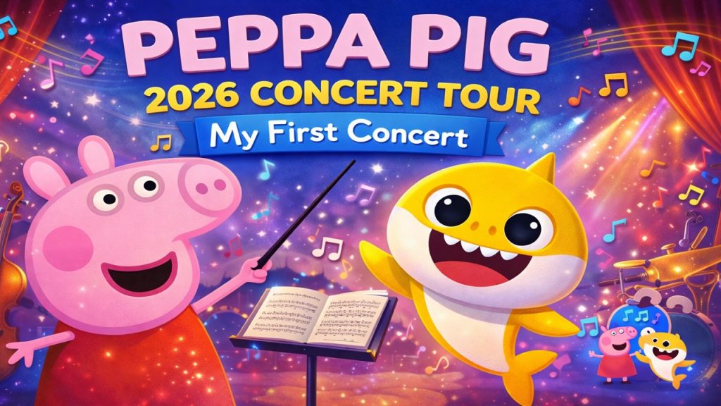 Peppa Pig anunță lansarea turneului „My First Concert: A Classical Music Journey” în colaborare cu Baby Shark