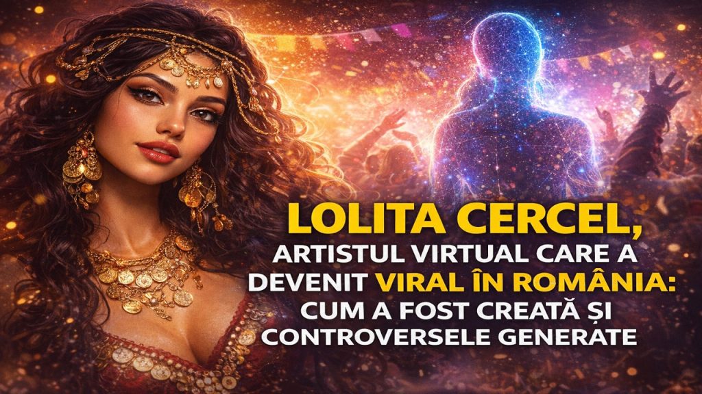 Lolita Cercel: Artistul virtual care a devenit viral în România
