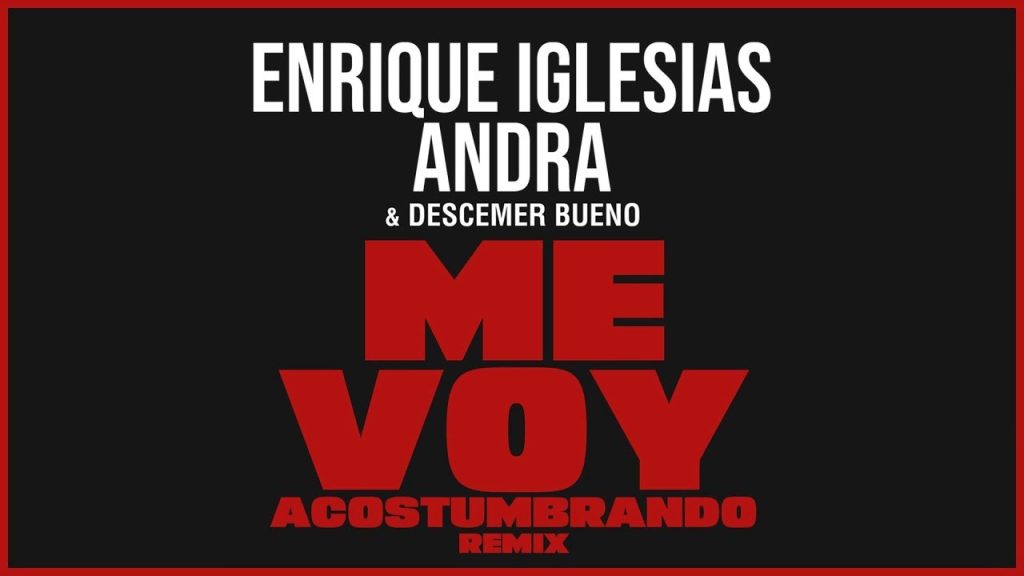 Andra lansează o nouă piesă în colaborare cu Enrique Iglesias intitulată „Me Voy Acostumbrando”