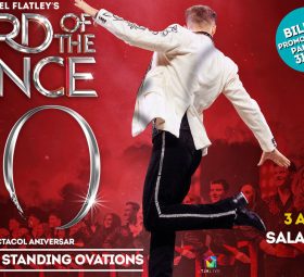 Lord of The Dance aniversează 30 de ani de activitate printr-un spectacol la Sala Palatului