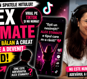 Alex Stamate personajul care a cucerit TikTok. Cum a transformat Laura Bălan o poveste personală într-un fenomen viral