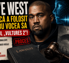 Kanye West acuzat că a folosit inteligența artificială pentru vocea sa pe „Vultures 2”