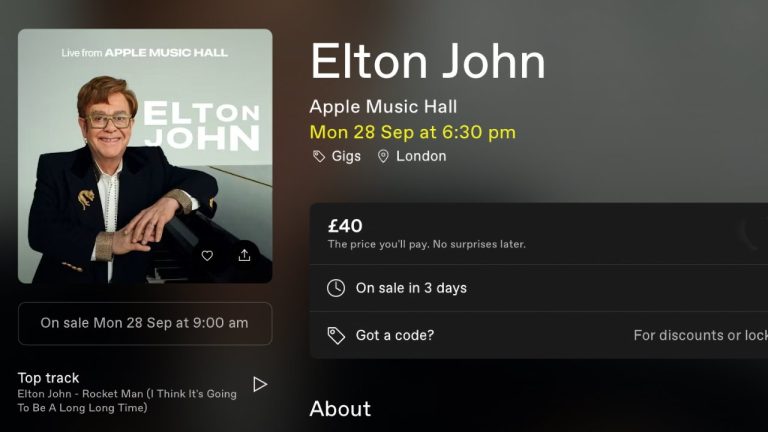 Elton John inaugurează Apple Music Hall din Londra, noul spațiu dedicat concertelor live creat de Apple