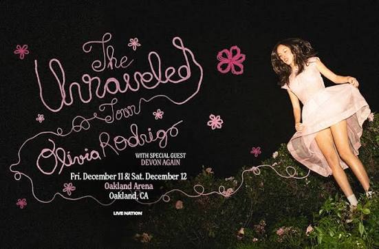 Olivia Rodrigo dă startul „Unraveled Tour”: un spectacol construit în jurul celor trei ere ale sale